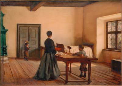 Die Schlafstube des Künstlers von Ferdinand Mallitsch