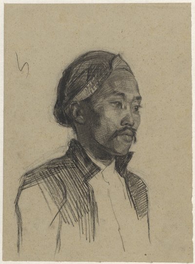 Studie eines Javaners von Ferdinand Oldewelt