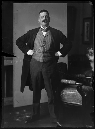 Bild von Charles Wittgenstein (1847-1913) von Ferdinand Schmutzer