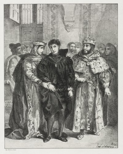 Hamlet von Ferdinand Victor Eugene Delacroix