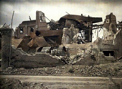 Ruinen, Aisne, Frankreich, 1917 von Fernand Cuville