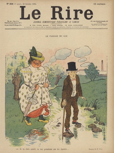 Illustration für Le Rire von Fernand Fau