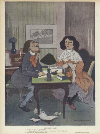 Illustration für Le Rire von Fernand Fau