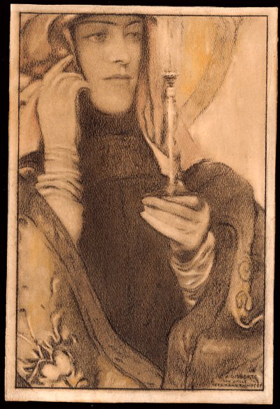 Weihrauch, 1917 von Fernand Khnopff