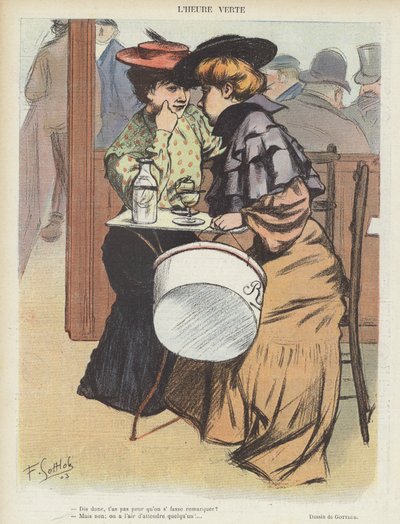 Illustration für Le Rire von Fernand Louis Gottlob