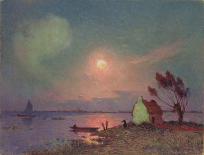 Dunstiges Sonnenlicht, Bretagne, ca. 1915 von Fernand Loyen du Puigaudeau