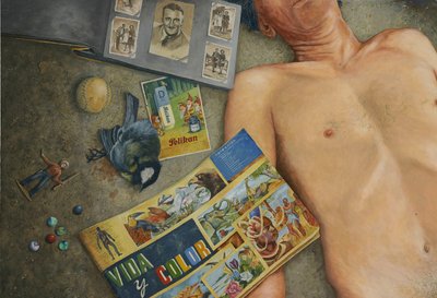 Torso mit Objekten von Fernando Aznar Cenamor