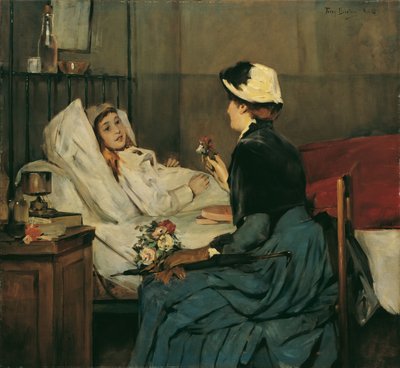 Der Besuch am Krankenbett von Ferry Bératon