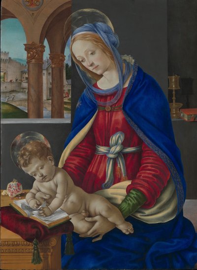 Madonna und Kind, ca. 1483-84 von Filippino Lippi