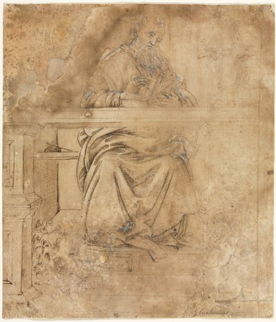 Der heilige Hieronymus in seinem Studierzimmer von Filippino Lippi