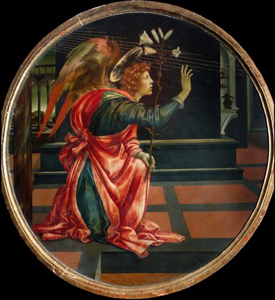 Die Verkündigung, 1483 von Filippino Lippi