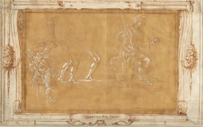 Verschiedene Figurenstudien von Filippino Lippi