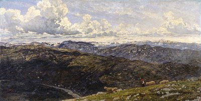 Bergamaskische Voralpen von Filippo Carcano