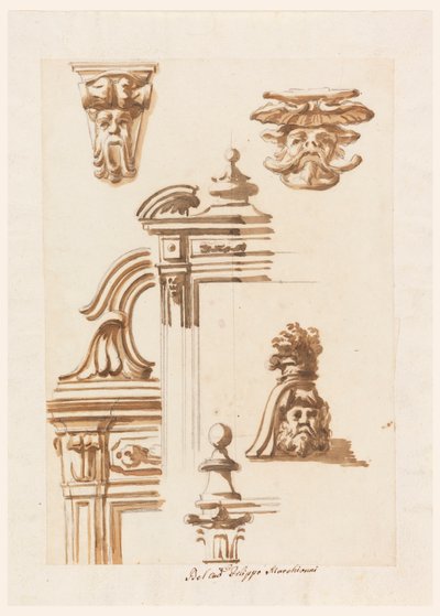Architekturstudien von Filippo Marchionni