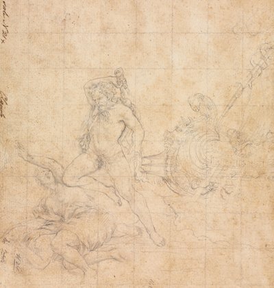 Herkules und der Gürtel der Hippolyta von Filippo Napoletano