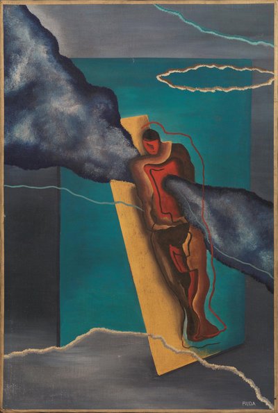 Futuristische Komposition von Fillia Fillia