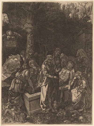 Die Grablegung von Flemish 17th Century, style of Albrecht Dürer
