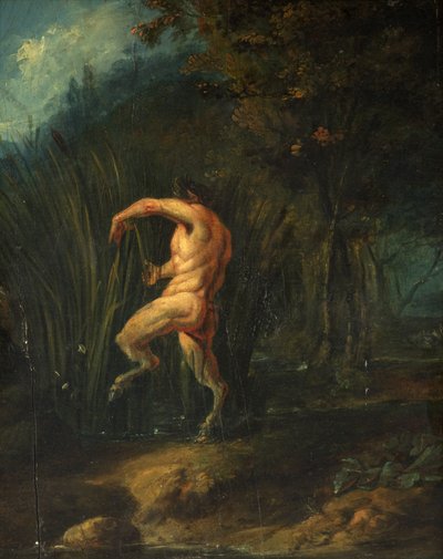 Pan und Syrinx von Flemish School