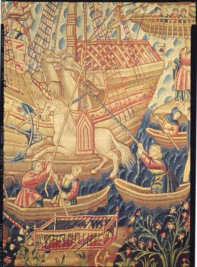 Die Ankunft von Vasco da Gama von Flemish School