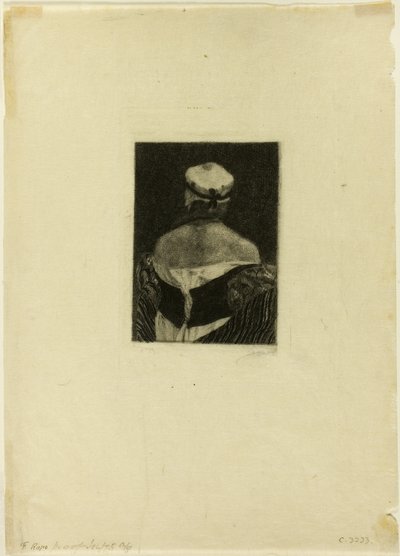 Das Modell von Félicien Rops