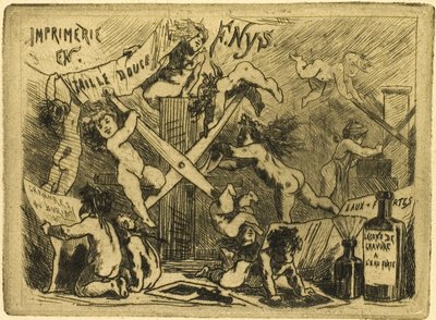 Die Presse von Félicien Rops
