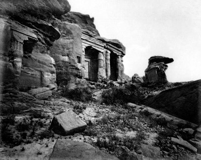 Gebel Silsileh, Ägypten, 1878 von Félix Bonfils