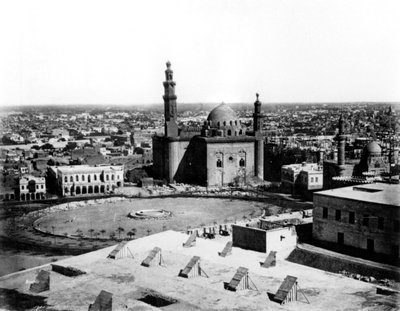 Gesamtansicht von Kairo, Ägypten, 1878 von Félix Bonfils