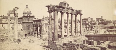 Das Forum Romanum, ca. 1870er Jahre von Félix Bonfils