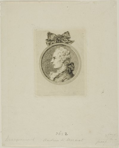 André de Nerciat von Félix Henri Bracquemond