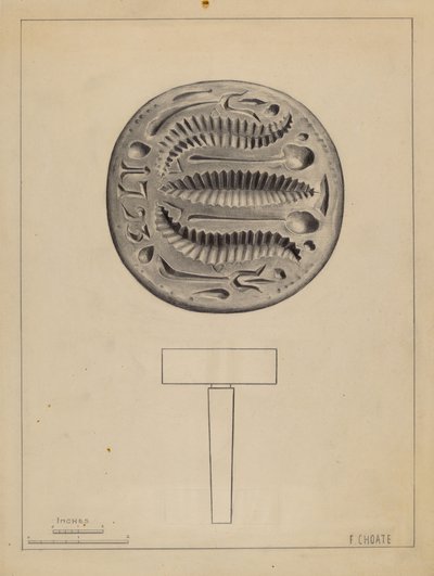 Butterform von Florence Choate