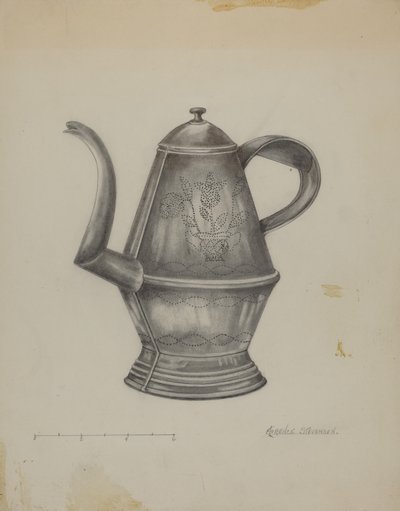 Pennsylvanisch-deutscher Kaffeekrug von Florence Stevenson