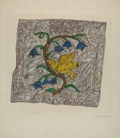 Quiltblock: "Beständigkeit" von Florence Truelson