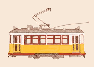 Lissabon - Straßenbahn von Florent Bodart
