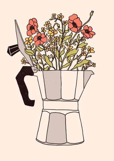 Moka Blumen, 2019 von Florent Bodart