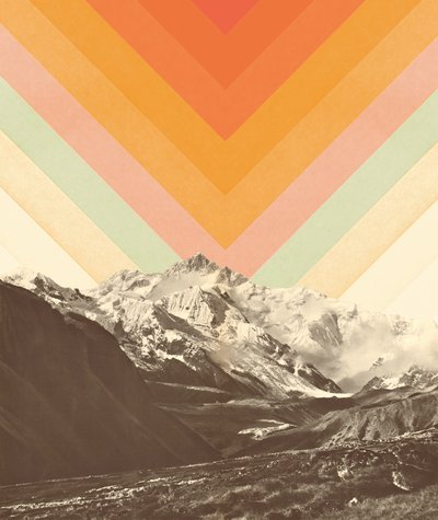 Berglandschaft 2 von Florent Bodart