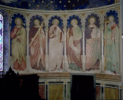 Sechs Apostel, um 1390 von Florentine School