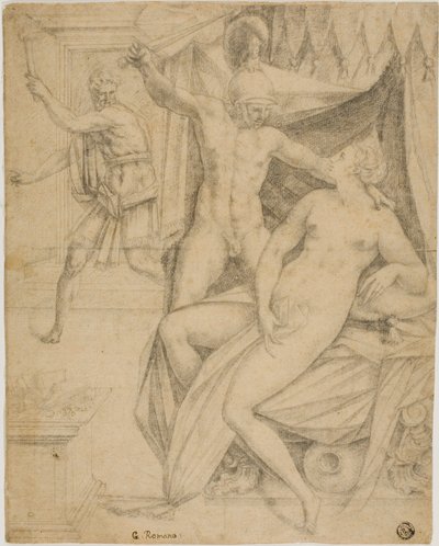 Tarquin und Lucretia von Fontainebleau School