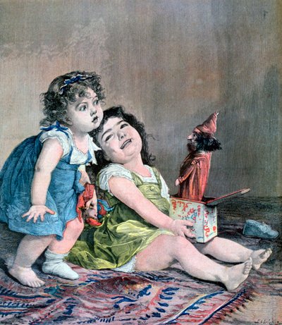 Die Überraschung, 1891 von Fortuné Méaulle