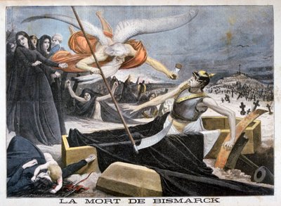 Der Tod von Bismarck, 1898 von Fortuné Méaulle