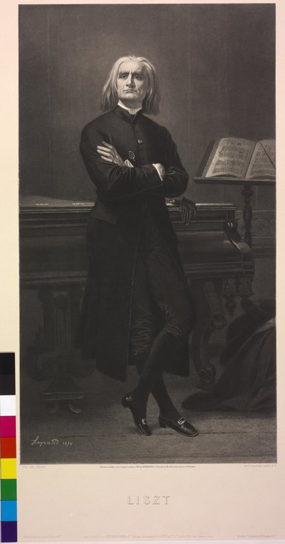 Franz Liszt von Fortune Joseph Seraphin Layraud