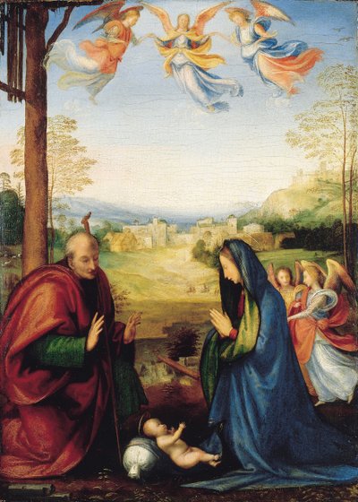 Die Geburt Christi von Fra Bartolomeo