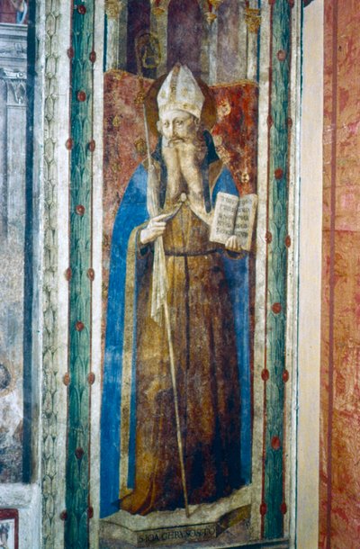 St. Johannes Chrysostomus, Mitte des 15. Jahrhunderts von Fra Angelico