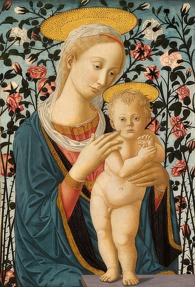 Madonna und Kind, um 1470 von Fra Filippo Lippi