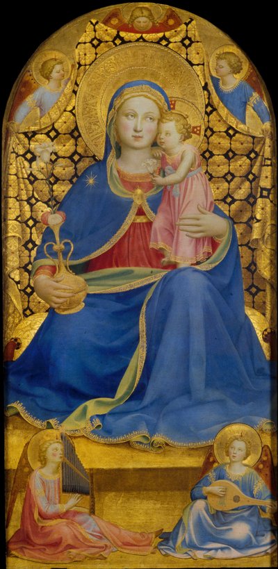 Die Jungfrau der Demut von Fra Giovanni Angelico da Fiesole