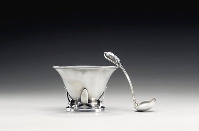 Schale und Löffel, ca. 1910 von Frances MacBeth Glessner