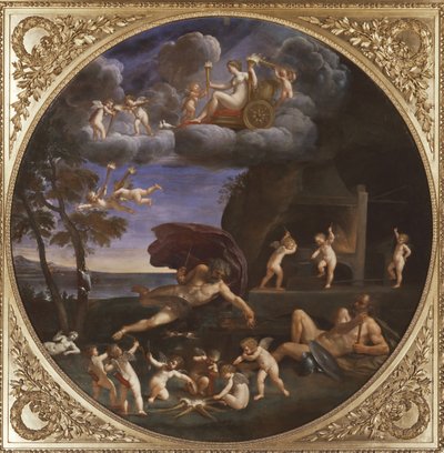 Element des Feuers von Francesco Albani