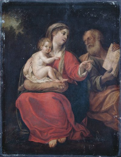 Heilige Familie von Francesco Albani