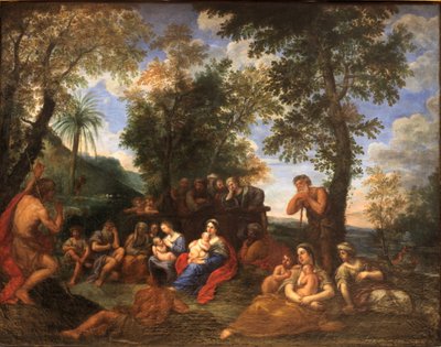Predigt des Heiligen Johannes des Täufers von Francesco Albani