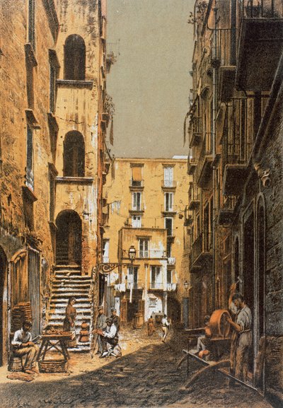 Vico Calderai Porto, in Neapel von Francesco Aversano