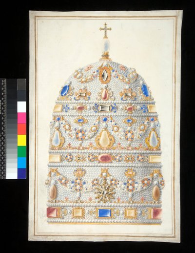 Eine päpstliche Tiara von Francesco Bartoli
